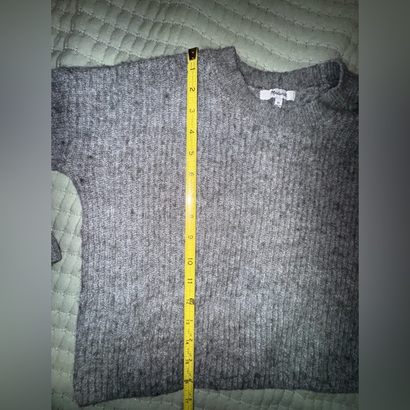 Madewell Alpaca-Blend Cropped Sweater – Women’s XS. EUC - Picture 3 of 10
